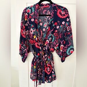 JOSI kimono mini bathrobe One Size